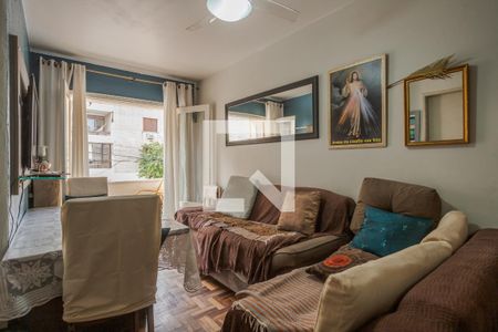 Sala de apartamento à venda com 1 quarto, 40m² em P D’areia, Porto Alegre