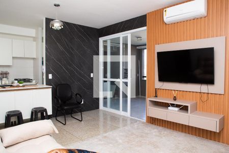 Sala de apartamento à venda com 3 quartos, 101m² em Horto Florestal, Jundiaí