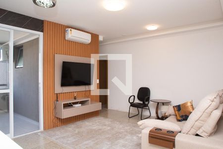 Sala de apartamento para alugar com 3 quartos, 101m² em Horto Florestal, Jundiaí