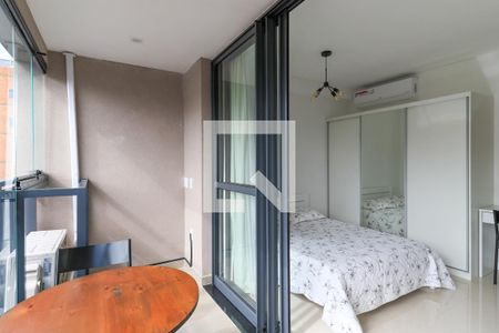 Varanda de kitnet/studio para alugar com 1 quarto, 30m² em Campo Belo, São Paulo