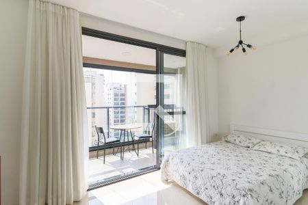 Sala/Quarto de kitnet/studio para alugar com 1 quarto, 30m² em Campo Belo, São Paulo