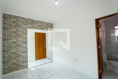 Sala de apartamento para alugar com 2 quartos, 57m² em Vila Alzira, Santo André