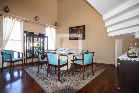 Sala de jantar de apartamento para alugar com 4 quartos, 345m² em Vila Sonia , São Paulo