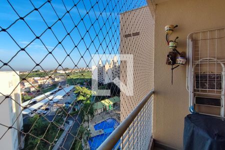 Varanda da Sala de apartamento à venda com 3 quartos, 68m² em Loteamento Parque São Martinho, Campinas