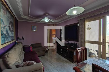 Sala de Estar e Jantar de apartamento à venda com 3 quartos, 68m² em Loteamento Parque São Martinho, Campinas
