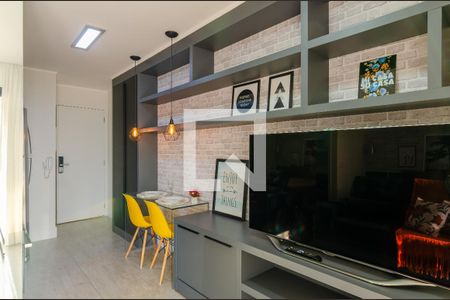 Sala/Quarto de kitnet/studio para alugar com 1 quarto, 37m² em Campo Belo, São Paulo