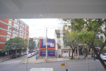 Sala_Vista  de apartamento à venda com 2 quartos, 59m² em Bonfim, Porto Alegre