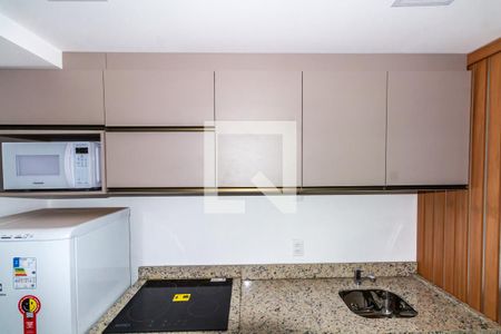 Cozinha - Armários de apartamento para alugar com 1 quarto, 30m² em Partenon, Porto Alegre