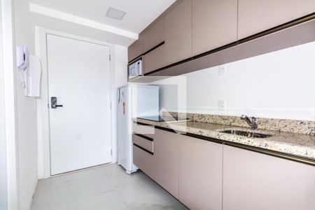 Cozinha de apartamento para alugar com 1 quarto, 30m² em Partenon, Porto Alegre