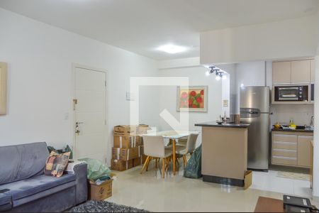 Sala de apartamento à venda com 1 quarto, 80m² em Taboão, São Bernardo do Campo