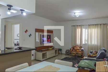 Sala de apartamento à venda com 1 quarto, 80m² em Taboão, São Bernardo do Campo