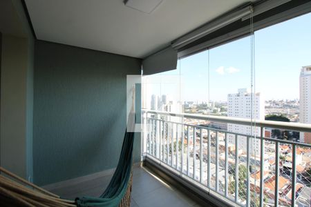 Varanda da sala  de apartamento para alugar com 3 quartos, 103m² em Vila Leopoldina, São Paulo