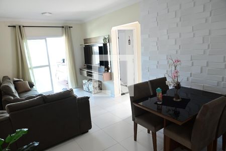 Sala de apartamento para alugar com 2 quartos, 90m² em Caiçara, Praia Grande