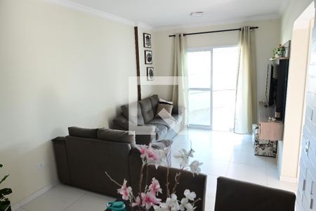 Sala de apartamento para alugar com 2 quartos, 90m² em Caiçara, Praia Grande