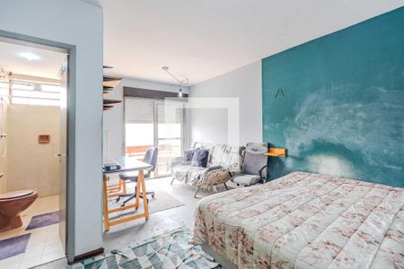 Sala/Quarto de kitnet/studio à venda com 1 quarto, 37m² em Menino Deus, Porto Alegre