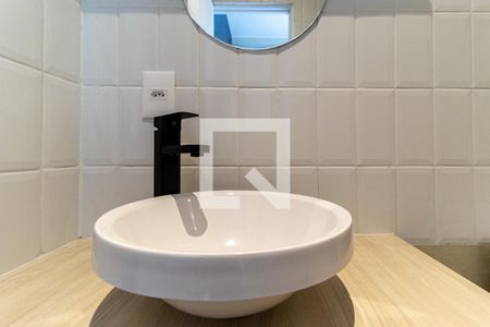 Banheiro - Torneira de kitnet/studio para alugar com 1 quarto, 22m² em Paraíso, São Paulo
