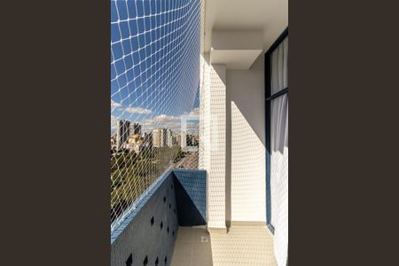 Varanda de kitnet/studio para alugar com 1 quarto, 22m² em Paraíso, São Paulo