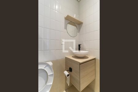 Banheiro - Armário de kitnet/studio para alugar com 1 quarto, 22m² em Paraíso, São Paulo