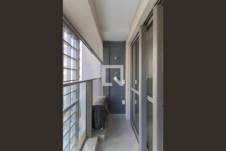 Varanda de kitnet/studio para alugar com 1 quarto, 24m² em Campo Belo, São Paulo
