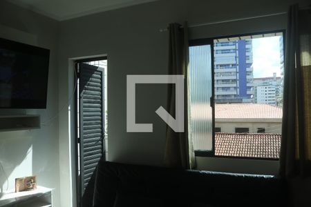 Vista Sala de apartamento para alugar com 2 quartos, 98m² em Aviação, Praia Grande
