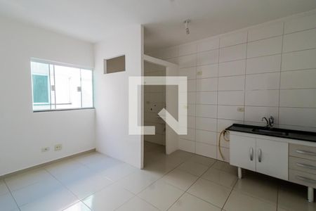 Sala/Cozinha de apartamento para alugar com 2 quartos, 48m² em Vila Guiomar, Santo André