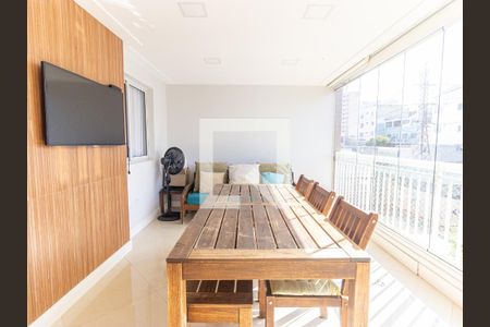 Varanda gourmet de apartamento à venda com 3 quartos, 119m² em Mooca, São Paulo