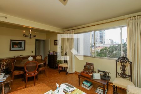 Sala de apartamento à venda com 3 quartos, 110m² em Jardim das Acacias, São Paulo