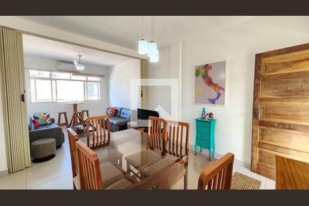 Sala de apartamento para alugar com 1 quarto, 58m² em Pompéia, Santos