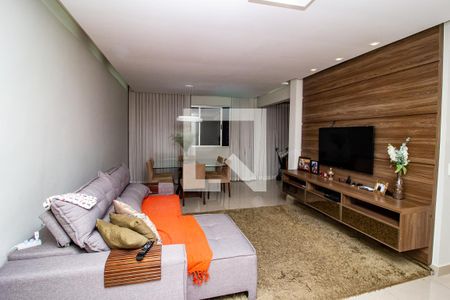 Sala de apartamento à venda com 3 quartos, 106m² em Fernão Dias, Belo Horizonte