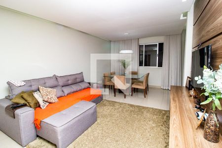 Sala de apartamento à venda com 3 quartos, 106m² em Fernão Dias, Belo Horizonte