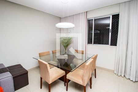 Sala de Jantar de apartamento à venda com 3 quartos, 106m² em Fernão Dias, Belo Horizonte