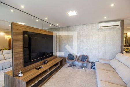 Sala de TV de apartamento à venda com 3 quartos, 116m² em Centro de Apoio I (alphaville), Santana de Parnaíba