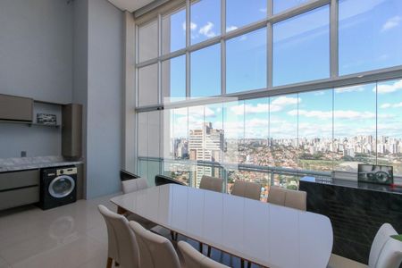 Sala de apartamento para alugar com 3 quartos, 130m² em Brooklin, São Paulo