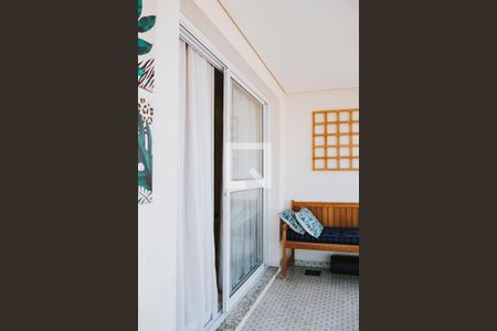 Varanda da Sala de apartamento à venda com 3 quartos, 90m² em Jardim Bela Vista, Santo André