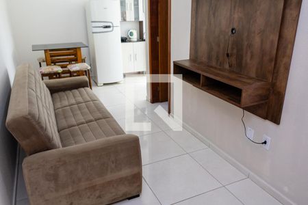 Sala de apartamento para alugar com 2 quartos, 55m² em Ingleses do Rio Vermelho, Florianópolis