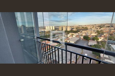 Varanda de apartamento à venda com 2 quartos, 52m² em Vila Homero Thon, Santo André