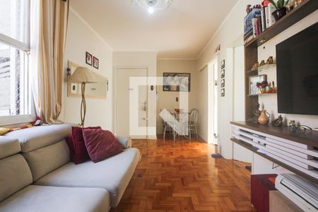 Sala de apartamento à venda com 1 quarto, 46m² em Cristo Redentor, Porto Alegre