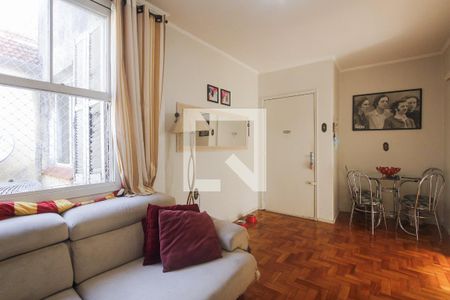 Sala de apartamento à venda com 1 quarto, 46m² em Cristo Redentor, Porto Alegre