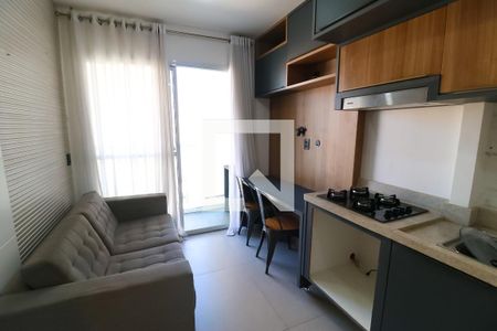 Sala de apartamento para alugar com 1 quarto, 27m² em Vila Guarani (z Sul), São Paulo