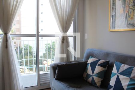 Sala de apartamento para alugar com 1 quarto, 29m² em Barra Funda, São Paulo