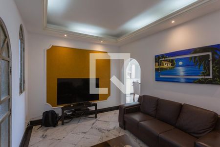 Sala de apartamento à venda com 3 quartos, 135m² em Sagrada Família, Belo Horizonte