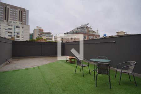 Sala - Vista de apartamento à venda com 1 quarto, 38m² em Independência, Porto Alegre