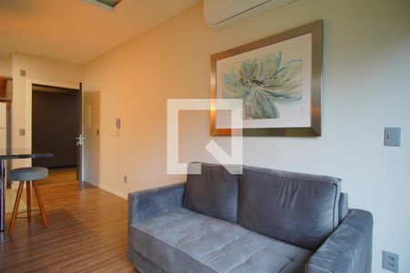 Sala de apartamento à venda com 1 quarto, 38m² em Independência, Porto Alegre