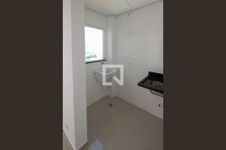 Cozinha e Área de Serviço de apartamento para alugar com 2 quartos, 40m² em Vila Antonieta, São Paulo