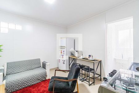 Sala de apartamento para alugar com 1 quarto, 45m² em Jardim Bonfiglioli, São Paulo