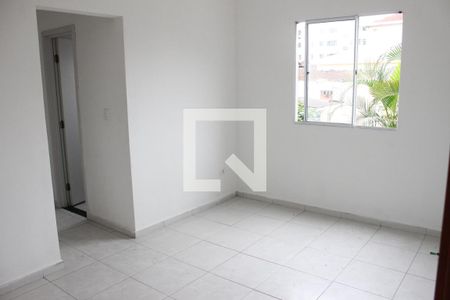 Sala de apartamento para alugar com 1 quarto, 58m² em Parque São Vicente, São Vicente