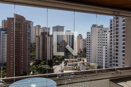 Varanda da Sala de apartamento à venda com 2 quartos, 100m² em Vila Andrade, São Paulo