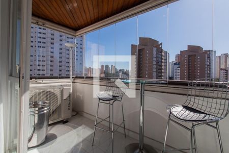 Varanda da Sala de apartamento à venda com 2 quartos, 100m² em Vila Andrade, São Paulo