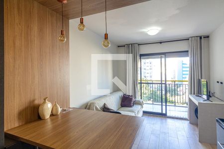 Sala de apartamento para alugar com 1 quarto, 38m² em Campos Elíseos, São Paulo