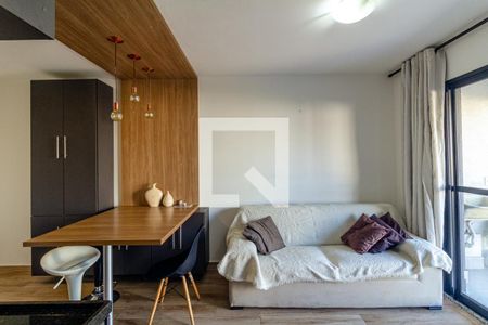 Sala de apartamento para alugar com 1 quarto, 38m² em Campos Elíseos, São Paulo